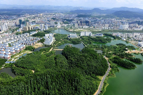 咸寧園林景觀向彩化、香化升級(jí)